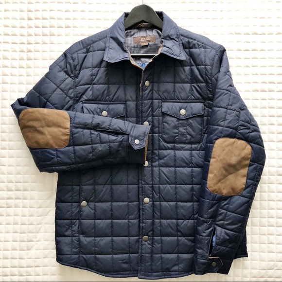 Tasso Elba Other - Lightweight Navy quilted Jacket